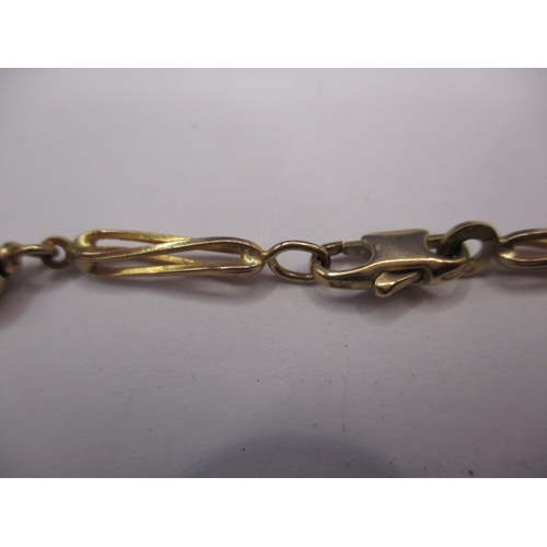 67 - A vintage 9ct yellow gold necklace, approx. linear length 55cm, approx. weight 15.3g , in useable pr... 