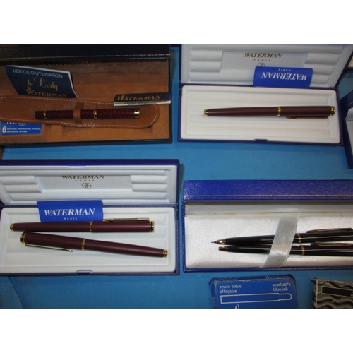 290 - 16 boxed Waterman pens, all new old stock, various models