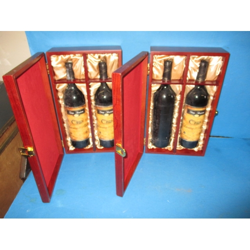 347 - 4 Bottles of 1999 Valdepenas Senorio de .los llanos Gran reserva wine, all cellar stores and in asso... 