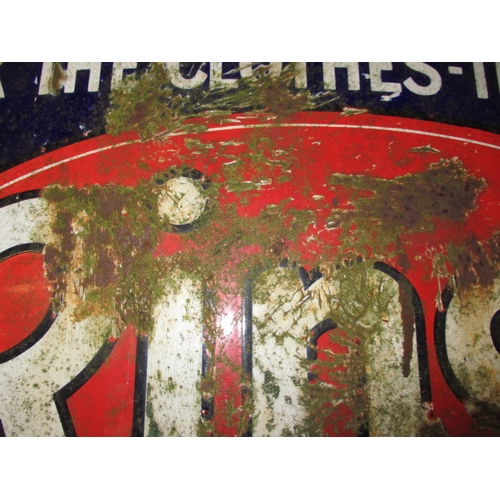 307 - An early 20th century enamel advertising sign for Rinso washing powder, approx. size 61x46cm having ... 