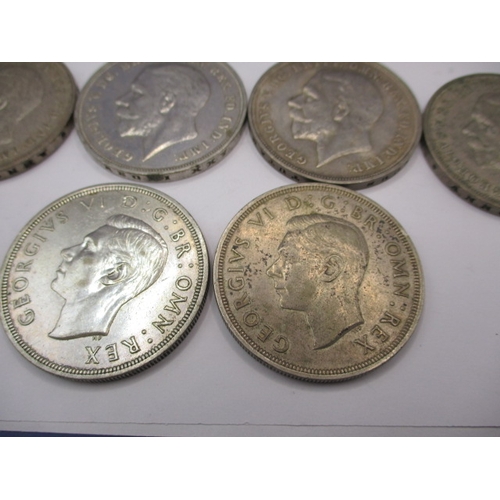 188 - A parcel of Victorian and later silver and part silver crowns, all circulated, various grades and da... 