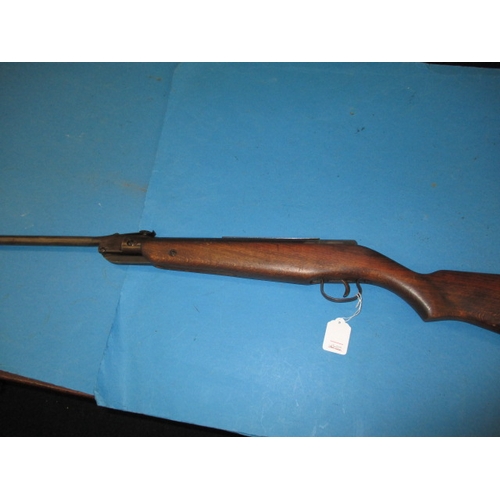 280 - A Webley & Scott Falcon .22 break barrel air rifle, in working order with general use=related marks