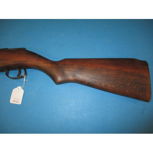 280 - A Webley & Scott Falcon .22 break barrel air rifle, in working order with general use=related marks