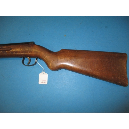 281 - A vintage Original model 25 break barrel air rifle, in working order with general use related marks