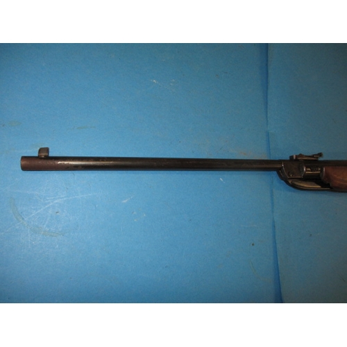 281 - A vintage Original model 25 break barrel air rifle, in working order with general use related marks