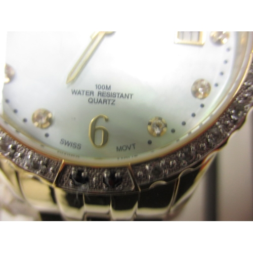 112 - An Ingersol Gems wrist watch, in current working order with box and papers