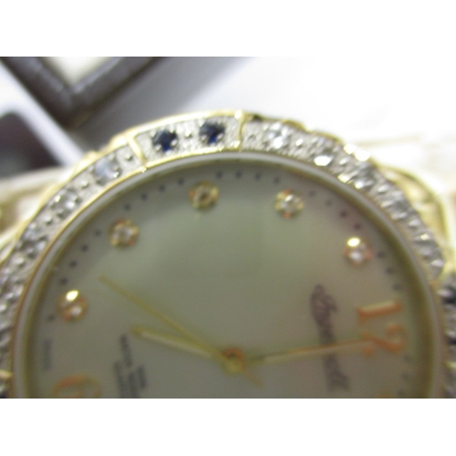 112 - An Ingersol Gems wrist watch, in current working order with box and papers