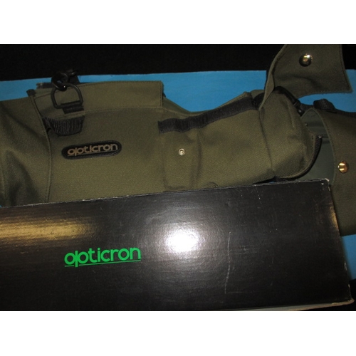 285 - An Opticron HR 80 field scope with numerous accessories, in good pre-owned condition