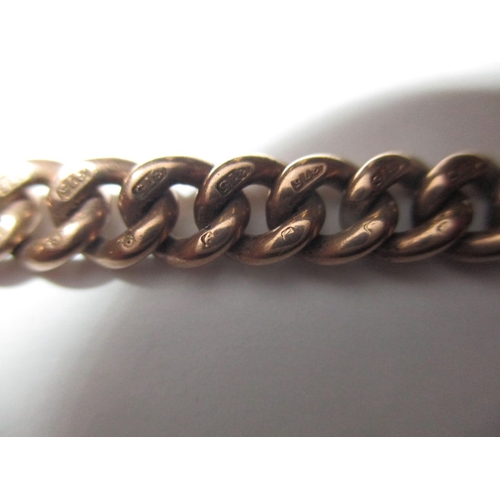 101 - An antique 9ct yellow gold Albert chain, approx. linear length 39cm ,approx. weight 44.9g in good pr... 