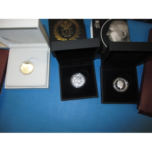 203 - A parcel of special edition silver proof collectors coins, all in original presentation packaging