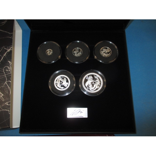 203 - A parcel of special edition silver proof collectors coins, all in original presentation packaging