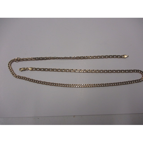 74 - A vintage 9ct yellow gold necklace, approx. linear length 61cm, approx. weight 15.4g, in good useabl... 