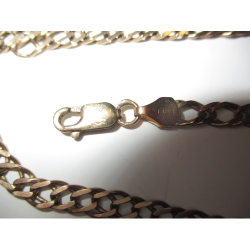 74 - A vintage 9ct yellow gold necklace, approx. linear length 61cm, approx. weight 15.4g, in good useabl... 