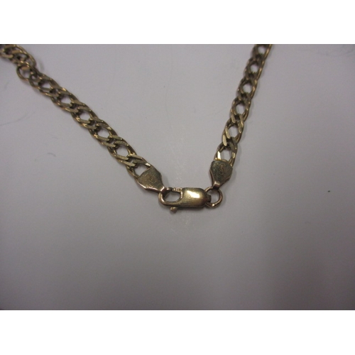 74 - A vintage 9ct yellow gold necklace, approx. linear length 61cm, approx. weight 15.4g, in good useabl... 