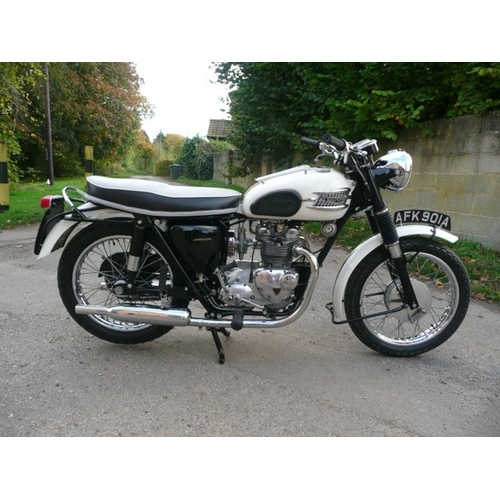 1 - A 1963 Triumph Tiger 90 motorcycle, 350cc twin, matching frame and engine numbers and in near concou... 