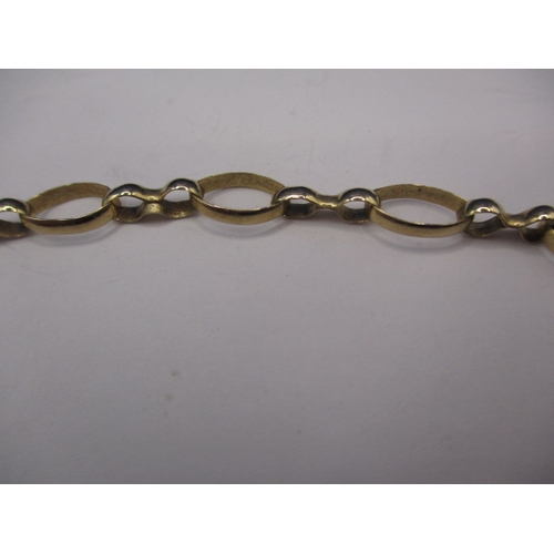 102 - A vintage 9ct gold Albert chain, approx. length 21cm, approx. weight 6.6g, in useable pre-owned cond... 