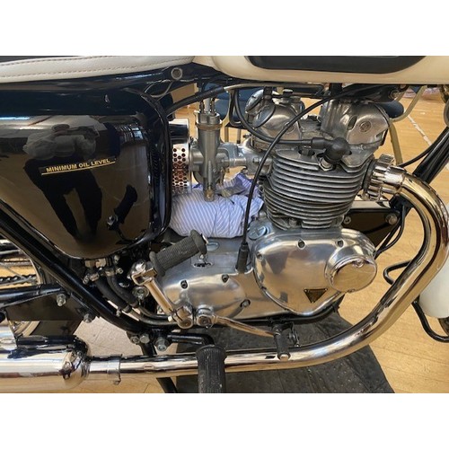 1 - A 1963 Triumph Tiger 90 motorcycle, 350cc twin, matching frame and engine numbers and in near concou... 