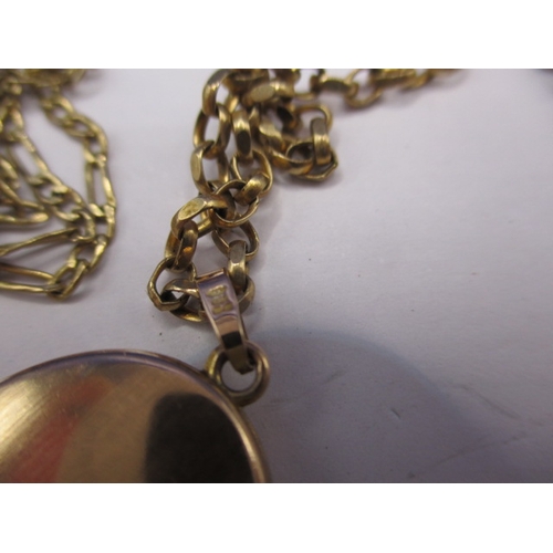 64 - A parcel of gold and yellow metal jewellery items, some damages, approx. gross parcel weight 44.3g