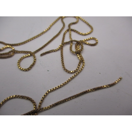 67 - A parcel of gold and yellow metal jewellery items, some damages, approx. gross parcel weight 25g