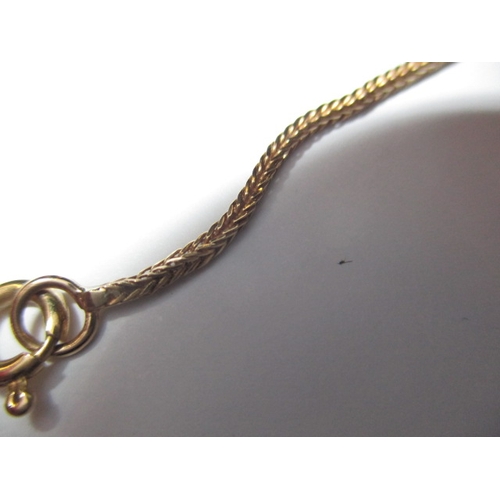 70 - An 18ct yellow gold necklace chain, approx. linear length 40cm, approx. weight 4.2g in useable pre-o... 