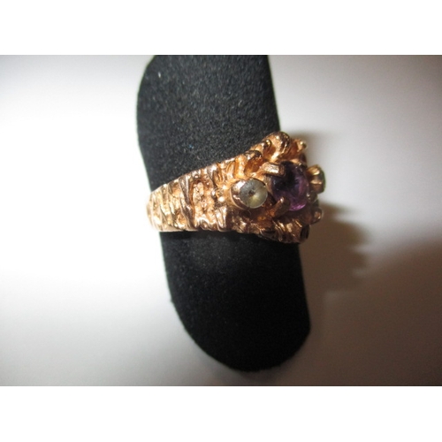 2 - A vintage 18ct yellow gold 3 stone dress ring, approx. ring size ‘N’, approx. weight 4.6g in useable... 