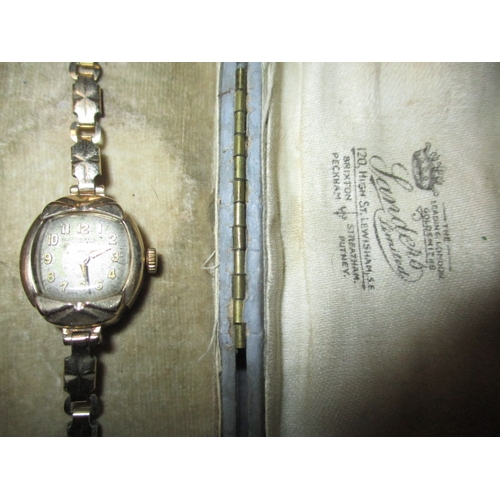 134 - A parcel of wrist watches, to include a vintage cocktail watch with gold body, all in used condition... 