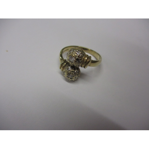 14 - A 9ct yellow gold dress ring, approx. ring size ‘K’ approx. weight 3.3g, in useable pre-owned condit... 