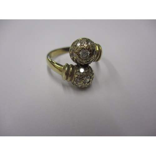 14 - A 9ct yellow gold dress ring, approx. ring size ‘K’ approx. weight 3.3g, in useable pre-owned condit... 