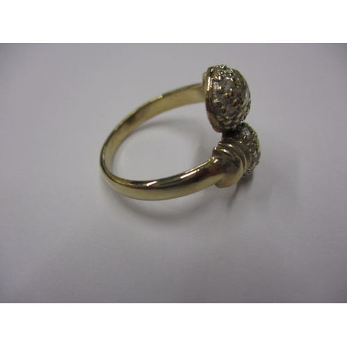 14 - A 9ct yellow gold dress ring, approx. ring size ‘K’ approx. weight 3.3g, in useable pre-owned condit... 