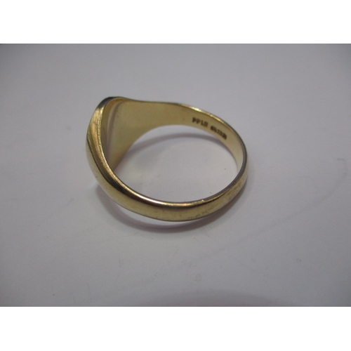 48 - A 9ct gold signet ring, approx. ring size ‘Y’, approx. weight 7.1g, having initials to front