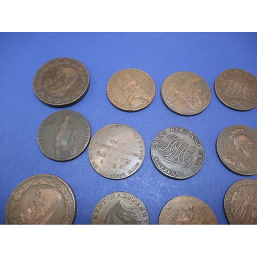 236 - 20 Trade tokens all dating from the 18th or 19th century, to include Coventry examples, all circulat... 