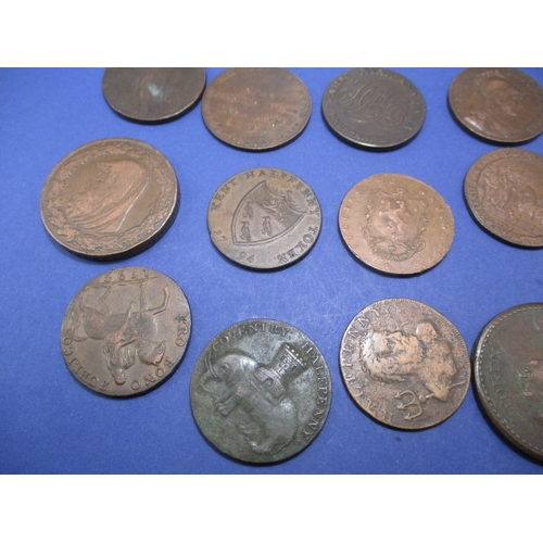 236 - 20 Trade tokens all dating from the 18th or 19th century, to include Coventry examples, all circulat... 