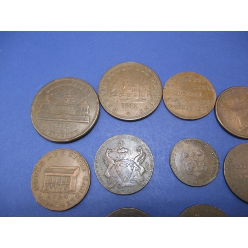 237 - 20 Trade tokens all dating from the 18th or 19th century, all circulated fine grades