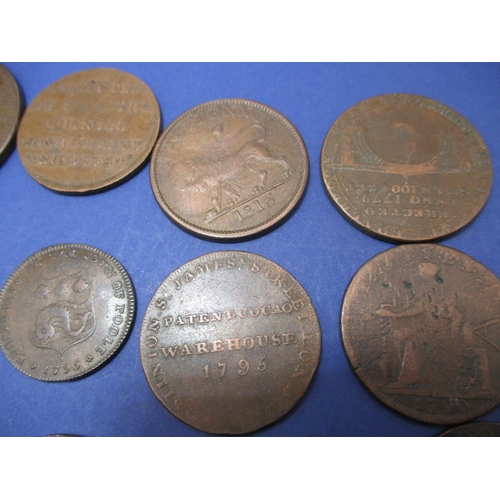 237 - 20 Trade tokens all dating from the 18th or 19th century, all circulated fine grades