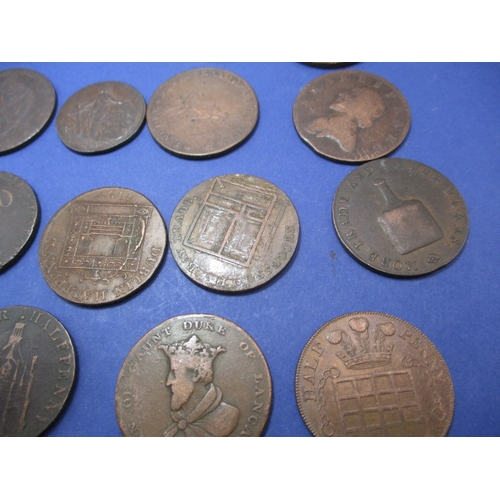 237 - 20 Trade tokens all dating from the 18th or 19th century, all circulated fine grades