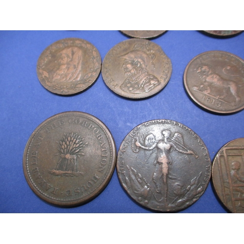 238 - 20 Trade tokens all dating from the 18th or 19th century, all circulated fine grades