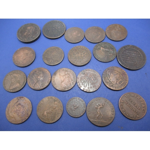 240 - 20 Trade tokens all dating from the 18th or 19th century, to include Anglesey mining examples, all c... 