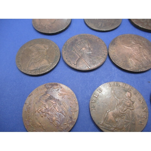 240 - 20 Trade tokens all dating from the 18th or 19th century, to include Anglesey mining examples, all c... 