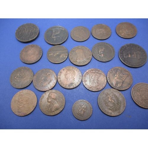 240 - 20 Trade tokens all dating from the 18th or 19th century, to include Anglesey mining examples, all c... 