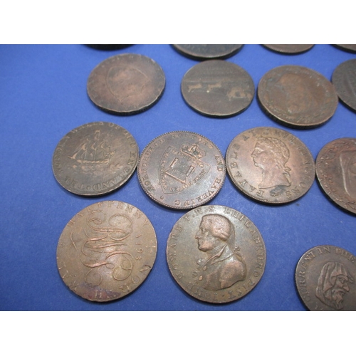 240 - 20 Trade tokens all dating from the 18th or 19th century, to include Anglesey mining examples, all c... 