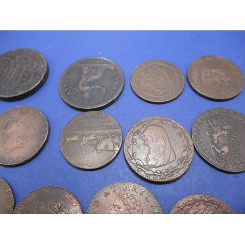 240 - 20 Trade tokens all dating from the 18th or 19th century, to include Anglesey mining examples, all c... 