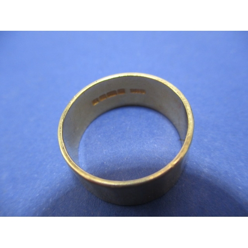 49 - A vintage 22ct yellow gold wedding band, approx. ring size ’O’, approx. width 7.5mm, approx. weight ... 