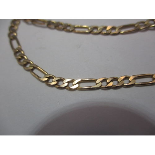 96 - A 9ct yellow gold necklace chain, approx. linear length 51cm, approx. weight 6.9g, in useable pre-ow... 