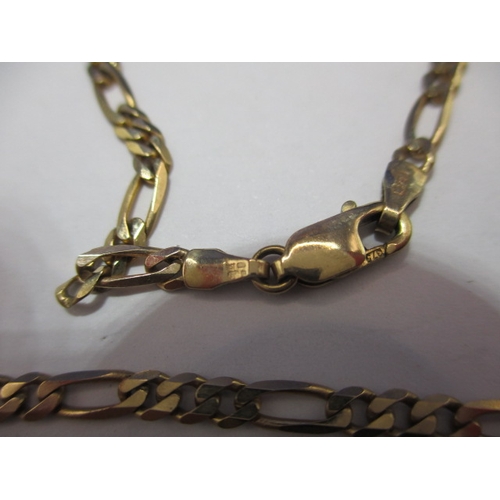 97 - A 9ct yellow gold necklace chain, approx. linear length 50cm, approx. weight 5.8g, in useable pre-ow... 