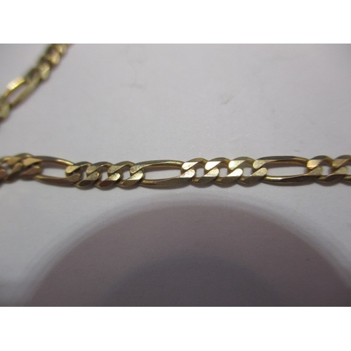 97 - A 9ct yellow gold necklace chain, approx. linear length 50cm, approx. weight 5.8g, in useable pre-ow... 