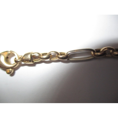 102 - A vintage 585 gold chain, approx. linear length 58cm, approx. weight 12.9g in useable pre-owned cond... 