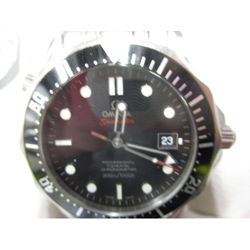 131 - A 2010 Omega Seamaster Professional chronometer 84968328, with box, purchase receipt and paperwork ,... 