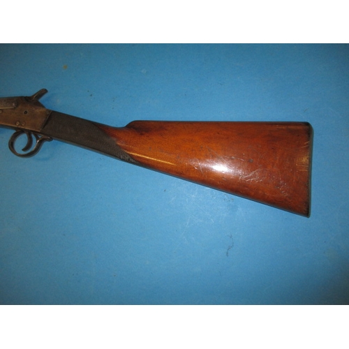 271 - An antique Tranter 380 bore rook rifle, serial number 35043, in pre-owned condition with use-related... 