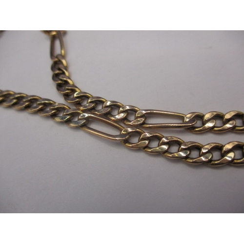 114 - A vintage 9ct gold necklace, approx. linear length 46cm, approx. weight 7.8g, in useable pre-owned c... 