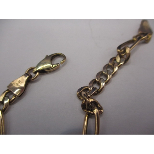 114 - A vintage 9ct gold necklace, approx. linear length 46cm, approx. weight 7.8g, in useable pre-owned c... 